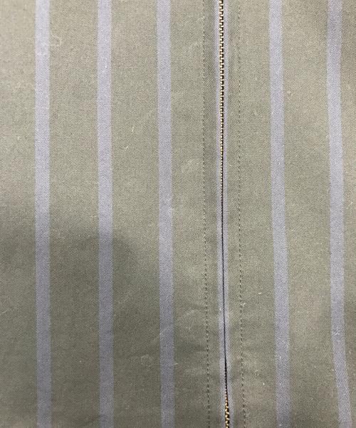 FRED PERRY（フレッドペリー）FRED PERRY (フレッドペリー) ストライプブルゾン/ノーカラージャケット ネイビー サイズ:Ｌの古着・服飾アイテム