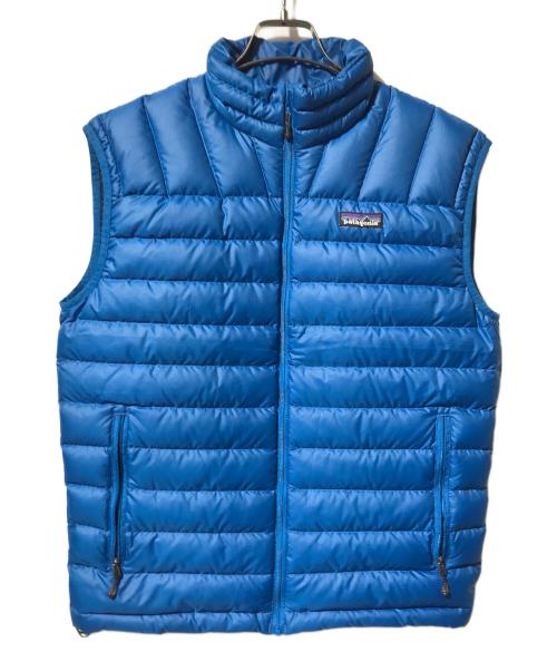 Patagonia（パタゴニア）Patagonia (パタゴニア) ダウンセーターベスト ブルー サイズ:Ｓの古着・服飾アイテム