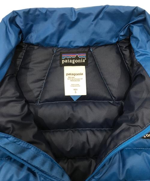 Patagonia（パタゴニア）Patagonia (パタゴニア) ダウンセーターベスト ブルー サイズ:Ｓの古着・服飾アイテム