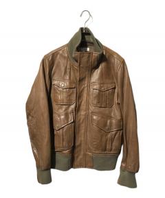 中古・古着通販】DELAN (デラン) シングルライダースジャケット