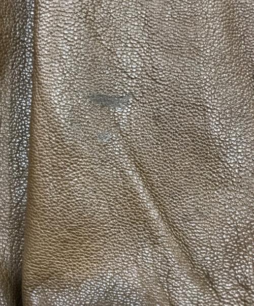 The Duffer of ST.George（ザ ダファーオブセントジョージ）The DUFFER of ST.GEORGE (ザ ダファーオブセントジョージ) レザージャケット/切替ジャケット ブラウン サイズ:XLの古着・服飾アイテム