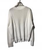 OUR LEGACYアワーレガシー）の古着「SMOOTH CABLE ROUNDNECK」｜ホワイト