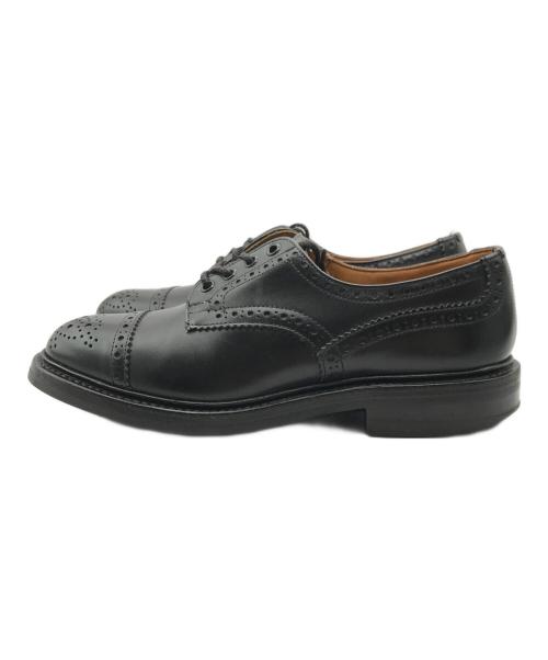 Tricker's（トリッカーズ）Tricker's (トリッカーズ) ストレートチップシューズ/内羽根シューズ ブラック サイズ:8の古着・服飾アイテム