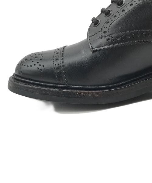 Tricker's（トリッカーズ）Tricker's (トリッカーズ) ストレートチップシューズ/内羽根シューズ ブラック サイズ:8の古着・服飾アイテム
