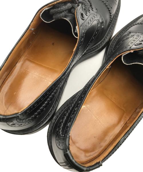 Tricker's（トリッカーズ）Tricker's (トリッカーズ) ストレートチップシューズ/内羽根シューズ ブラック サイズ:8の古着・服飾アイテム