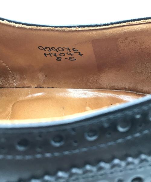 Tricker's（トリッカーズ）Tricker's (トリッカーズ) ストレートチップシューズ/内羽根シューズ ブラック サイズ:8の古着・服飾アイテム