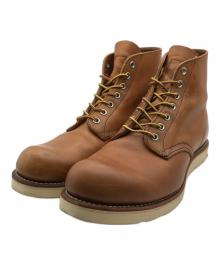 RED WING（レッドウィング）の古着「6インチクラシックラウンド ブーツ/ワークブーツ」｜ブラウン
