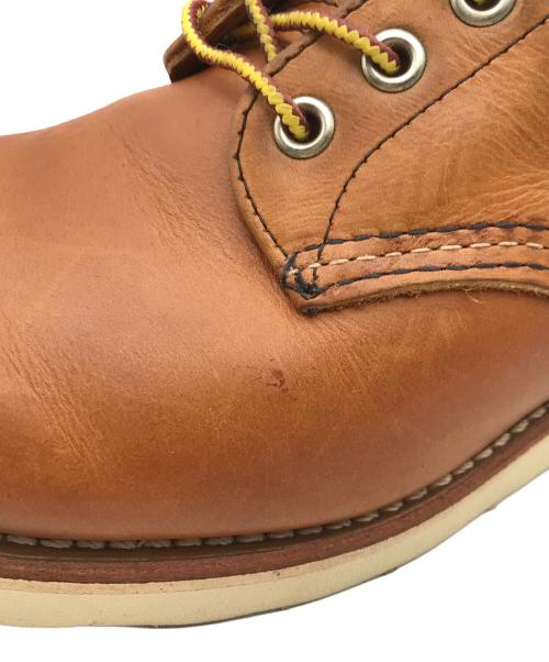 RED WING（レッドウィング）RED WING (レッドウィング) 6インチクラシックラウンド ブーツ/ワークブーツ ブラウン サイズ:27cmの古着・服飾アイテム