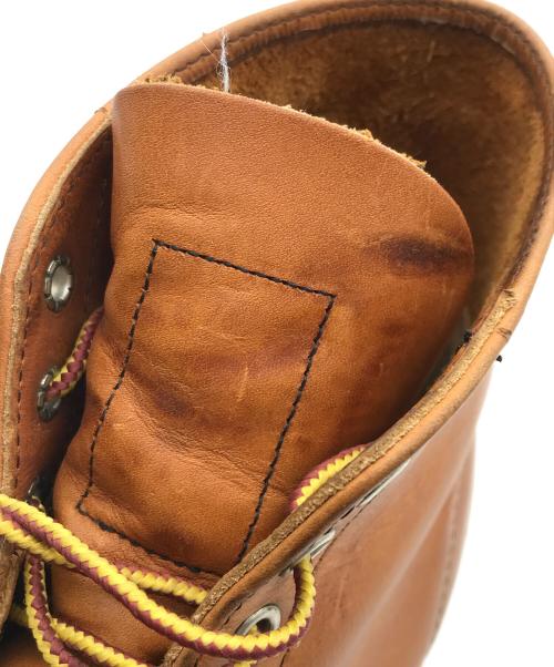 RED WING（レッドウィング）RED WING (レッドウィング) 6インチクラシックラウンド ブーツ/ワークブーツ ブラウン サイズ:27cmの古着・服飾アイテム