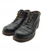 ROLLING DUB TRIOローリングダブトリオ）の古着「コペン レザー ワークブーツ/ミドルブーツ」｜ブラック（BLACK CHROMEXCE