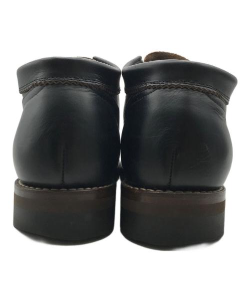 ROLLING DUB TRIO（ローリングダブトリオ）ROLLING DUB TRIO (ローリングダブトリオ) コペン レザー ワークブーツ/ミドルブーツ ブラック（BLACK CHROMEXCEL） サイズ:9の古着・服飾アイテム