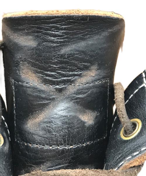 ROLLING DUB TRIO（ローリングダブトリオ）ROLLING DUB TRIO (ローリングダブトリオ) コペン レザー ワークブーツ/ミドルブーツ ブラック（BLACK CHROMEXCEL） サイズ:9の古着・服飾アイテム
