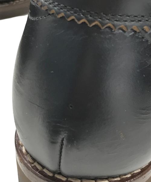 ROLLING DUB TRIO（ローリングダブトリオ）ROLLING DUB TRIO (ローリングダブトリオ) コペン レザー ワークブーツ/ミドルブーツ ブラック（BLACK CHROMEXCEL） サイズ:9の古着・服飾アイテム