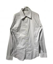 ARMANI COLLEZIONI（アルマーニ コレツィオーニ）の古着「シェルボタンシャツ/長袖シャツ」｜グレー