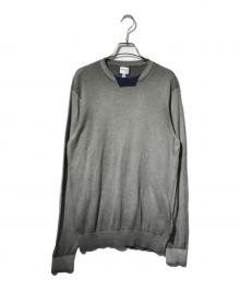 ARMANI COLLEZIONI（アルマーニ コレツィオーニ）の古着「グラデーションニット/長袖ニット」｜グレー