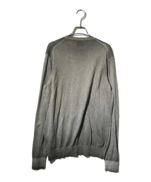 ARMANI COLLEZIONI（アルマーニ コレツィオーニ）ARMANI COLLEZIONI (アルマーニ コレツィオーニ) グラデーションニット/長袖ニット グレー サイズ:52の古着・服飾アイテム