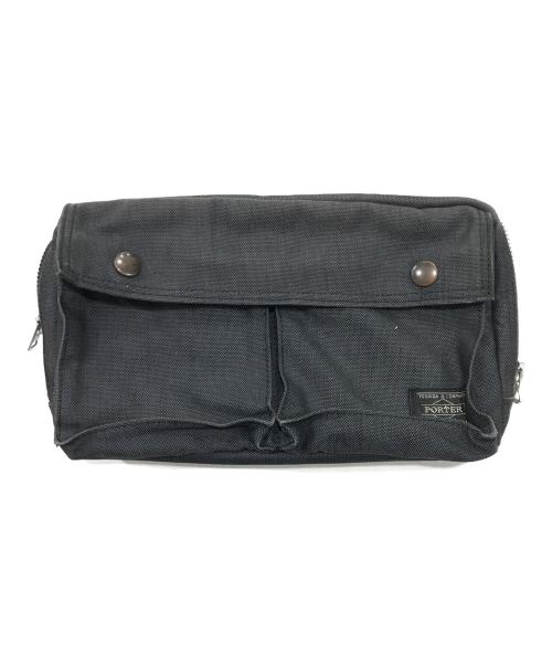 PORTER（ポーター）PORTER (ポーター) スモーキーウエストバッグ/ショルダーバッグ ブラックの古着・服飾アイテム