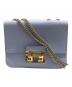 FURLA（フルラ）の古着「メトロポリスチェーンショルダーバッグ」｜ブルー