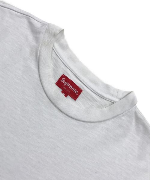 SUPREME（シュプリーム）Supreme (シュプリーム) ポケットTシャツ ホワイト サイズ:Mの古着・服飾アイテム
