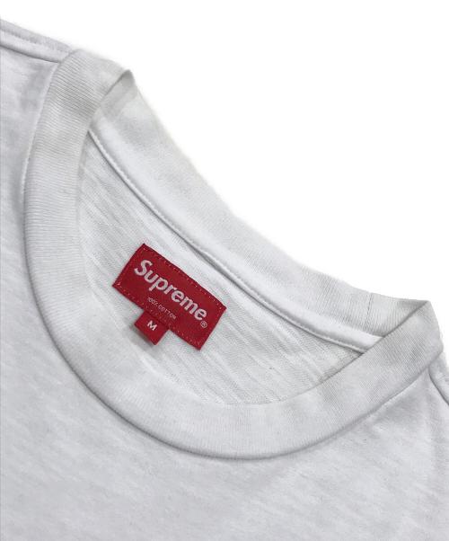SUPREME（シュプリーム）Supreme (シュプリーム) ポケットTシャツ ホワイト サイズ:Mの古着・服飾アイテム