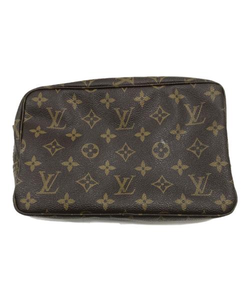 LOUIS VUITTON（ルイ ヴィトン）LOUIS VUITTON (ルイ ヴィトン) コスメポーチ ブラウンの古着・服飾アイテム