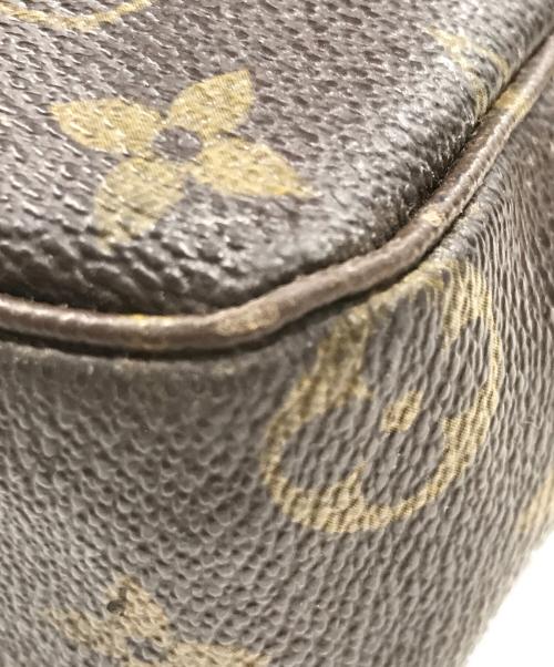 LOUIS VUITTON（ルイ ヴィトン）LOUIS VUITTON (ルイ ヴィトン) コスメポーチ ブラウンの古着・服飾アイテム