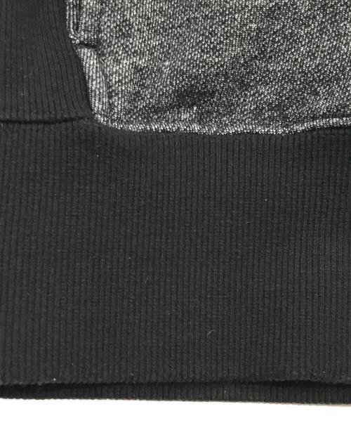 NAGNA（ナンガ）NAGNA (ナンガ) ECO HYBRID MINI BOX LOGO EMBROIDERY SWEAT HOODIE ブラック サイズ:Lの古着・服飾アイテム