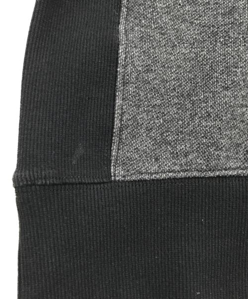 NAGNA（ナンガ）NAGNA (ナンガ) ECO HYBRID MINI BOX LOGO EMBROIDERY SWEAT HOODIE ブラック サイズ:Lの古着・服飾アイテム