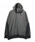 NAGNA（ナンガ）の古着「ECO HYBRID MINI BOX LOGO EMBROIDERY SWEAT HOODIE」｜ブラック