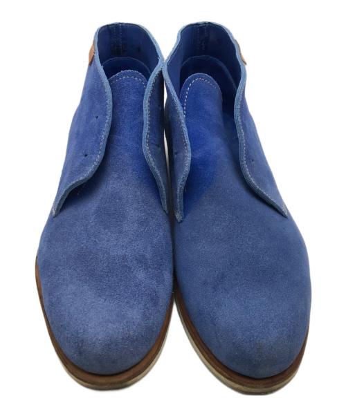 ISSEY MIYAKE MEN（イッセイミヤケメン）ISSEY MIYAKE MEN (イッセイミヤケメン) PARABOOT (パラブーツ) チャッカブーツ/スエードブーツ ブルー サイズ:7.5の古着・服飾アイテム