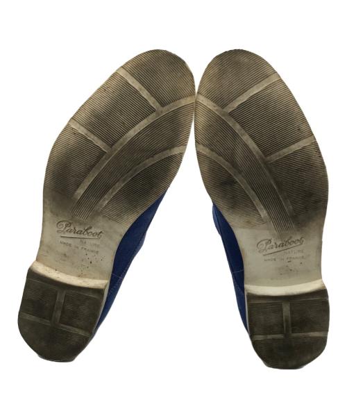 ISSEY MIYAKE MEN（イッセイミヤケメン）ISSEY MIYAKE MEN (イッセイミヤケメン) PARABOOT (パラブーツ) チャッカブーツ/スエードブーツ ブルー サイズ:7.5の古着・服飾アイテム