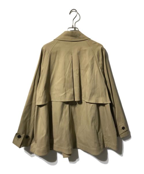 UNFILO（アンフィーロ）UNFILO (アンフィーロ) ショートトレンチコート/ショートコート ベージュ サイズ:Mの古着・服飾アイテム