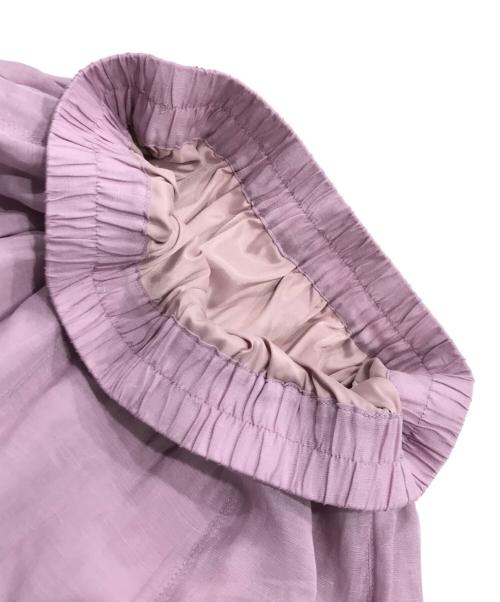 JOURNAL STANDARD（ジャーナルスタンダード）JOURNAL STANDARD (ジャーナルスタンダード) シアーレーヨンリネン スカート/ロングスカート ピンク サイズ:表記なしの古着・服飾アイテム