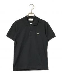 LACOSTE（ラコステ）の古着「ポロシャツ」｜ブラック