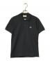 LACOSTE（ラコステ）の古着「ポロシャツ」｜ブラック