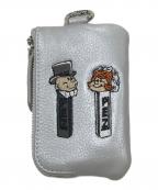 PEZ×EARペッツ×イア）の古着「牛革モバイルストラップショルダー/ショルダーポーチ」｜グレー