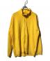STONE ISLAND（ストーンアイランド）の古着「ニットジャケット/ダブルジップジャケット」｜イエロー