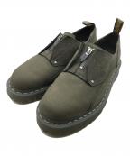 Dr.Martens×A-COLD-WALLドクターマーチン×ア・コールド・ウォール）の古着「レザーオックスフォードシューズ/スエードブーツ」｜ダークグレー