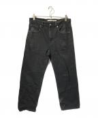 ALEXANDER WANGアレキサンダー・ワン）の古着「ボタンフライデニムパンツ」｜ブラック