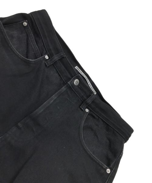 ALEXANDER WANG（アレキサンダー・ワン）ALEXANDER WANG (アレキサンダー・ワン) ボタンフライデニムパンツ ブラック サイズ:81cm（W32）の古着・服飾アイテム