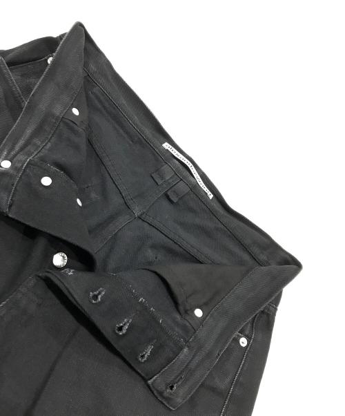 ALEXANDER WANG（アレキサンダー・ワン）ALEXANDER WANG (アレキサンダー・ワン) ボタンフライデニムパンツ ブラック サイズ:81cm（W32）の古着・服飾アイテム