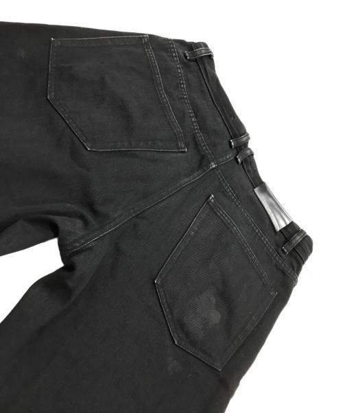 ALEXANDER WANG（アレキサンダー・ワン）ALEXANDER WANG (アレキサンダー・ワン) ボタンフライデニムパンツ ブラック サイズ:81cm（W32）の古着・服飾アイテム