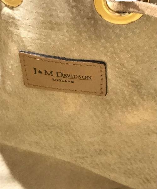 J&M DAVIDSON（ジェイ＆エム デヴィッドソン）J&M DAVIDSON (ジェイ＆エム デヴィッドソン) カーニバル ショルダーバッグ/シリンダー型ショルダーバッグ ベージュの古着・服飾アイテム