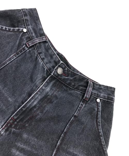 Nuth（ヌース）Nuth (ヌース) デニムパンツ/ダメージデニムパンツ ブラック サイズ:Sの古着・服飾アイテム