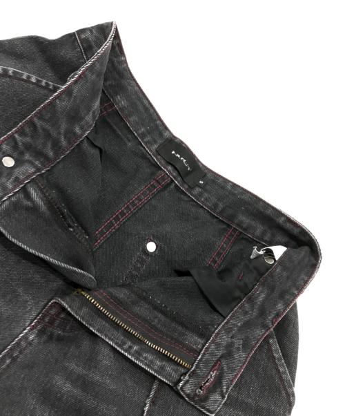 Nuth（ヌース）Nuth (ヌース) デニムパンツ/ダメージデニムパンツ ブラック サイズ:Sの古着・服飾アイテム