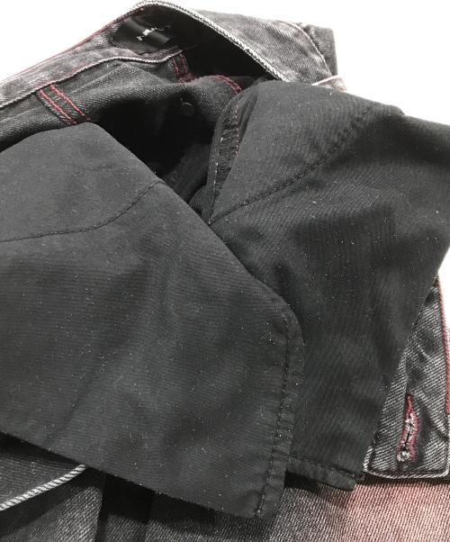 Nuth（ヌース）Nuth (ヌース) デニムパンツ/ダメージデニムパンツ ブラック サイズ:Sの古着・服飾アイテム