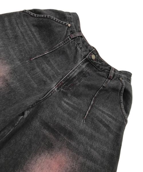 Nuth（ヌース）Nuth (ヌース) デニムパンツ/ダメージデニムパンツ ブラック サイズ:Sの古着・服飾アイテム