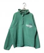 Patagonia SYNCHILLAパタゴニア シンチラ）の古着「シンチラ スナップT プルオーバー/フリース生地トップス」｜グリーン