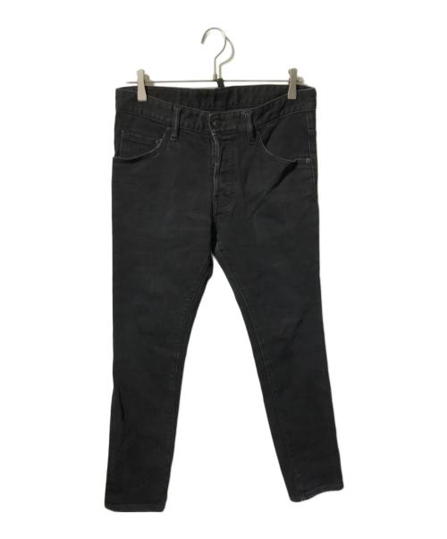 DSQUARED2（ディースクエアード）DSQUARED2 (ディースクエアード) スキニーパンツ/デニムパンツ ブラック サイズ:46の古着・服飾アイテム