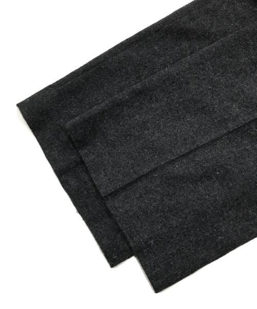 YOKE（ヨーク）YOKE (ヨーク) レーヨンウールオンブレプレイドイージーパンツ/スラックス グレー サイズ:2の古着・服飾アイテム